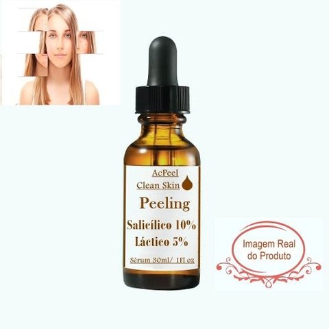Ácido Salicílico 10% Com Ácido Lactico 5% 30ml + Sabonete