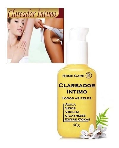 6 Clareadores Partes Intimas Virilha, Axila 30g