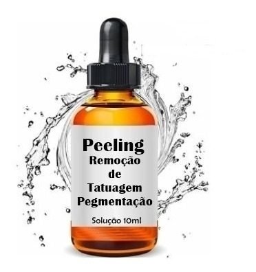 Peeling Ácido Removedor De Tatuagens E Micro Pigmentações