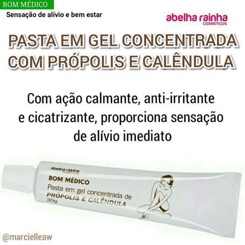 Gel Concentrada De Propolis E Calêndura-abelha Rainha