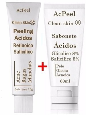 Ácido Retinoico 3% Salicílico 5% + Sabonete 60ml + Jojoba