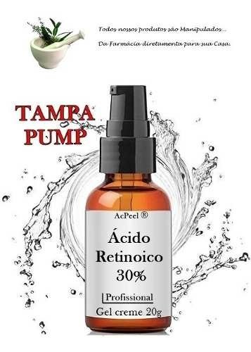 10 Ácidos Retinóico 30% Profissional + 10 Sabonetes 60ml