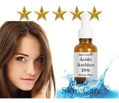 Ácido Azeláico 20% Clareador Pele Oleosas 30ml + Sabonete