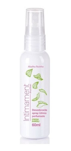 Desodorante Spray Íntimo Perfumado Fresh Bambu Abelha Rainha