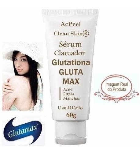 2 Cremes Peeling Glutationa Max 10% 60g+ Sabonete Gluta 60ml