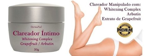 Clareador Das Partes Intimas Virilha, Axila Entre Coxas 30g