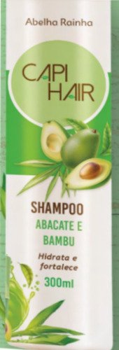 Shampoo Fortalecedor Abacate E Bambu-capi Hair-abelha Rainha - comprar online