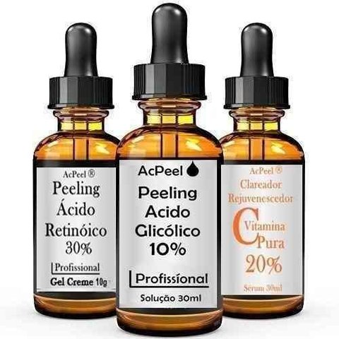 Ácido Retinoico 30% + Ácido Glicolico 10% + Vitamina C 20% (