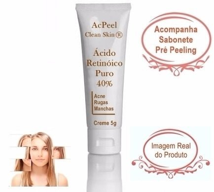 Ácido Retinoico 40% Creme+ Sabonete