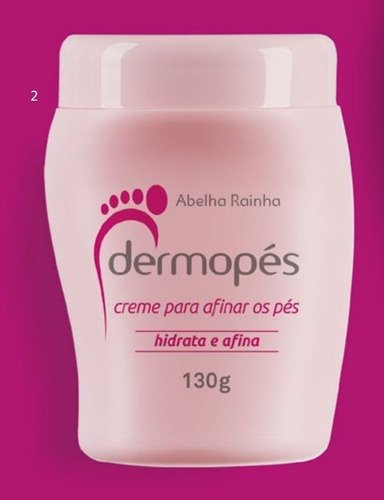 Creme Para Afinar Os Pés - Dermopés