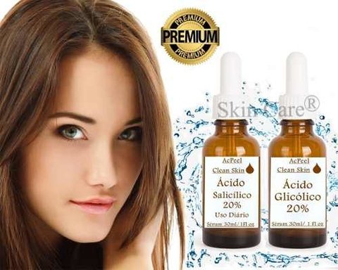 Ácido Glicólico 20% + Ácido Salicílico 20% + Sabonete 110ml