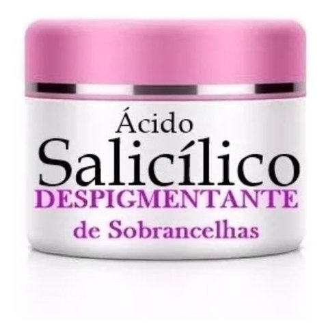 Ácido Salicilico 15g Despigmentante De Sobrancelha