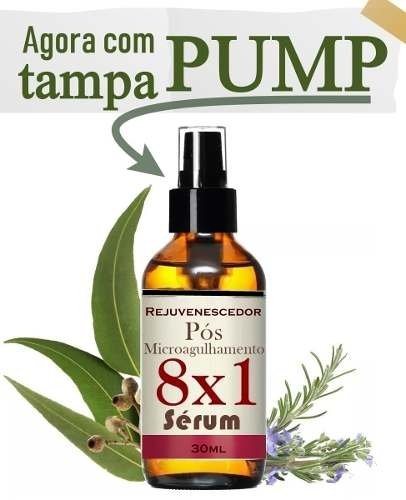 Complexo 8x1 Sérum Peeling Pós Microagulhamento 30ml