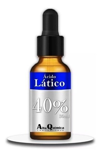 Ácido Lático 40% 30ml Peeling