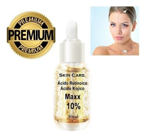 Ácido Retinóico 10% Ácido Kojico 10% + Sabonete 60ml