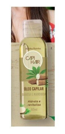 Óleo Para Os Cabelos Mandioca E Babosa Capi Hair A. R.