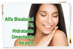 Alfa Bisabolol 1% Hidratante, umectante , Anti irritante, Calmante para a pele 15g