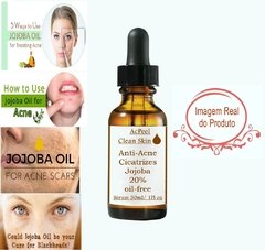 Sérum de Jojoba puro 20% Acner, Rugas e Manchas 30ml