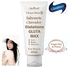 Sabonete Peeling Glutationa Max 60ml ( Leve Descamação)