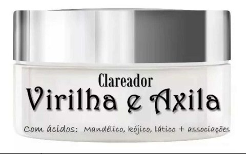 Clareador De Virilha E Axila + Brinde Pré Uso + Frete