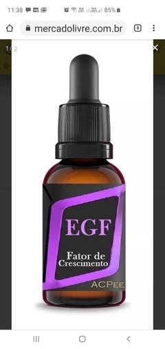 EGF Fator De Crescimento Epidermal 30ml
