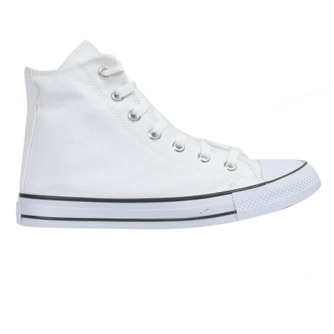 Botitas Urbanas Altas Puntera Blancas Flecha (42300)