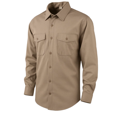 Camisa De Trabajo Beige Seinko (11)