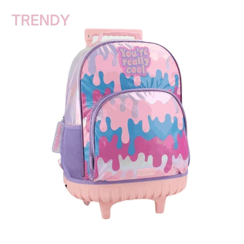 Mochila Carrito Rosa 18P Trendy (276861)