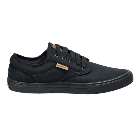 Zapatillas Urbanas Lona Negro Shadow (40772)