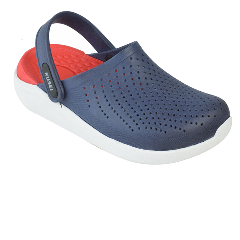 Zueco Amei Plantilla Confort Azul Rojo Kusei (58722)
