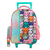 Mochila Carrito Animalitos Aqua/ Lila 17P Trendy (28043)