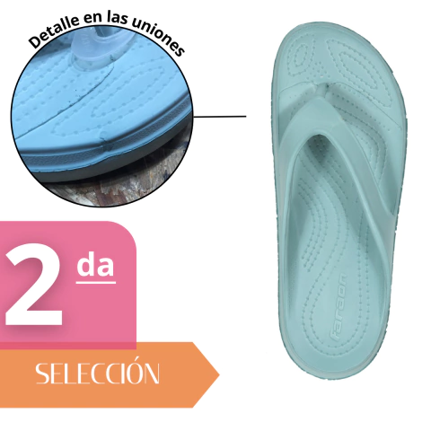 Ojotas Taco 2da Seleccion Sin Cambio Aqua Faraon (202451)