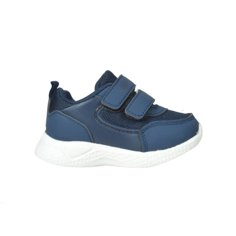 Zapatillas Deportivas Doble Abrojo Azul Wake (02721)