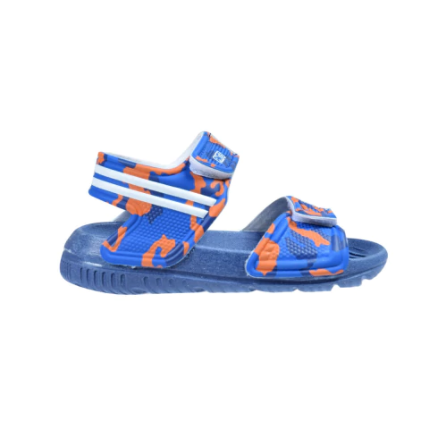 Sandalias Goma Camu Azul Baby Plumitas (38053)