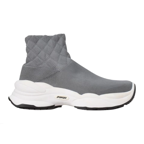 Bota Urbana Cuello Elastizada Gris Faraon (400021)