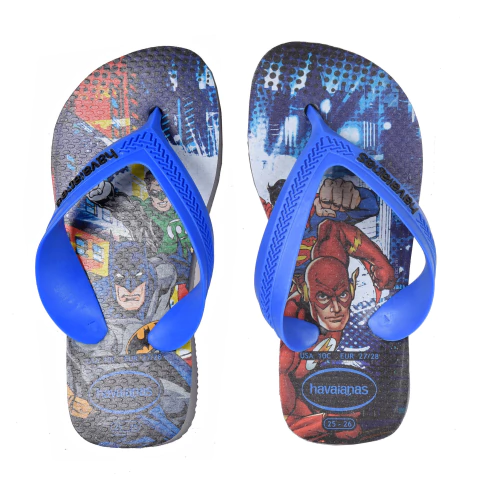 Ojotas Havaianas Kids Max Herois Gris (0302)
