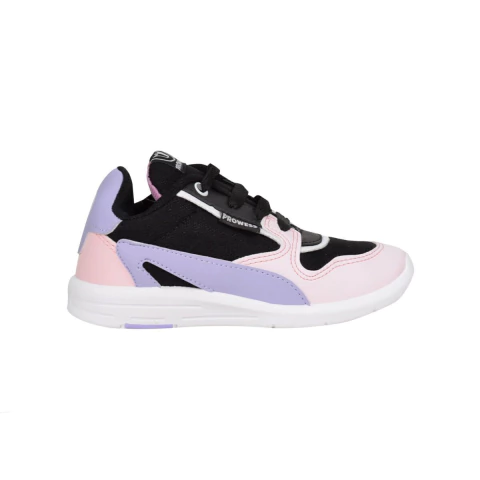 Zapatillas Urbanas Negro-Lila Prowess (95003)