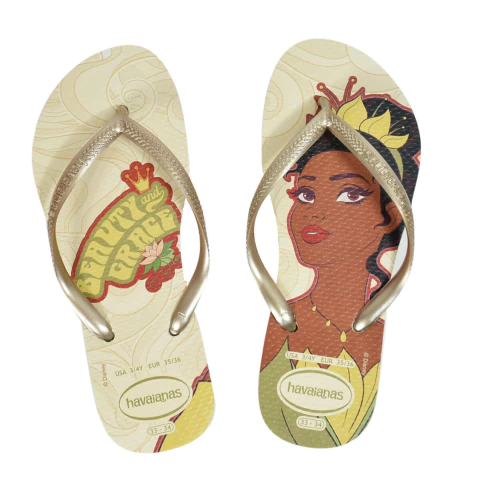 Ojotas Slim Princesas Beige Havaianas (50451)