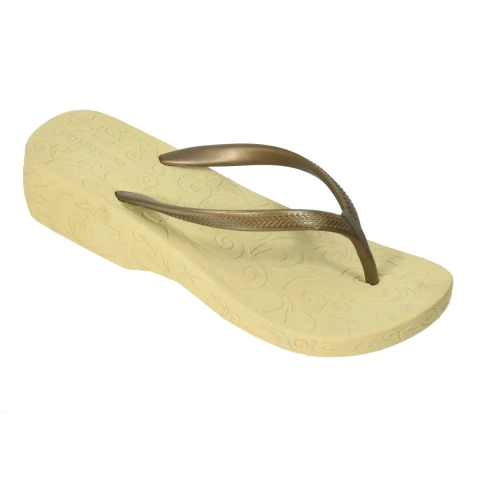 Ojota Taco Dorado Jamaquina (85559)