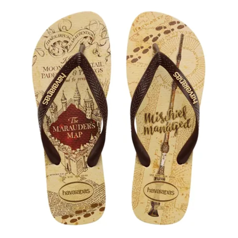 Ojotas Harry Potter Gris- Golden Havaianas (417632)