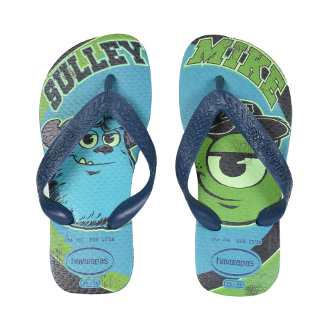Ojotas Niños Havaianas Monster Inc. Azul (00451)