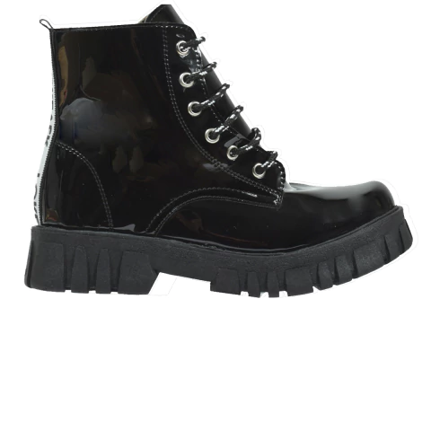 Borcegos Negro Charol Rhiner (04301)