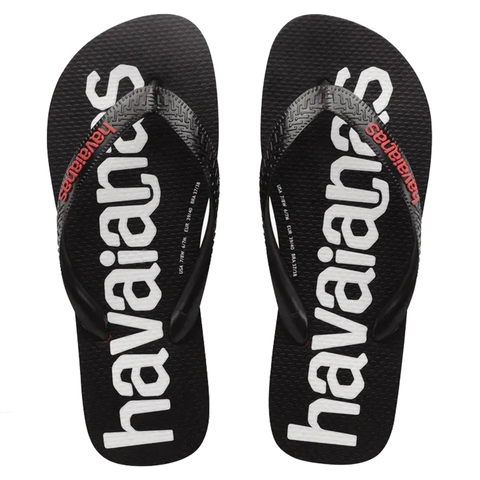 Ojotas Top Logomania 2 Rojo Rubi Havaianas (57413)