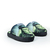 Pantuflas Plush Verde-Negro Hulk Latin Shoes (45003) - AL COSTO CALZADO