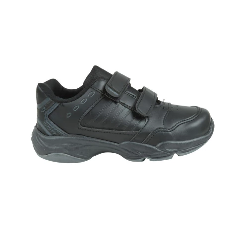 Zapatillas Colegial Abrojo Kids Negro Tridy (21231)