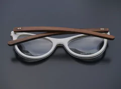 anteojos de madera y acetato mujer Nomade