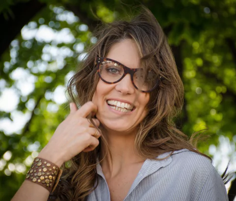 anteojos de madera mujer Nomade