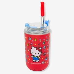 Copo Neo com Canudo - Hello Kitty