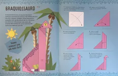 Origami Dinossauros na internet