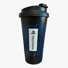 COPO VIAGEM BUCKS 500ML PLAYSTATION LOGO